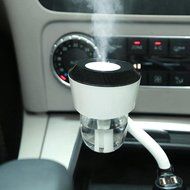 Ecosin Car Humidifier Air Purifier Freshener Travel Car Portable With USB Interface (Beige) N7