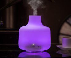 Bluelasers 500ml LED Essential Oil Diffuser Ultrasonic Cool Mist Humidifier,with 7 colors LED lights changing... N5