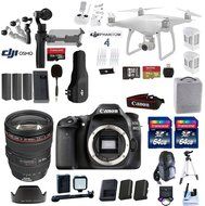 Professional Photographer / Videographer Dream Kit - Includes DJI Phantom 4 + DJI OSMO 4K Starter Kit + Canon...