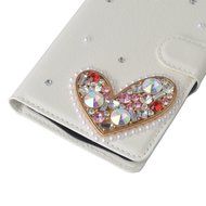 LG Escape 3 Case, LG Phoenix 2 Case, LG K8 Case White PU Leather Folio Flip Phone Case,Yaheeda 3D Handcraft White... N26