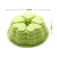 Generic Silicone Mold Pumpkin Cake Mold Heart N2