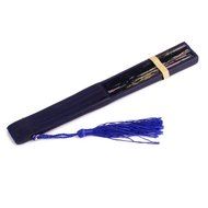 Blue Hand Fan Folding Fan Wedding Party Gift - Cherry Blossom N6