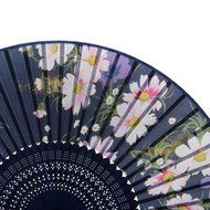 Blue Hand Fan Folding Fan Wedding Party Gift - Cherry Blossom N7