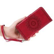 Note 5 Case,Samsung Galaxy Note 5 Case - Wallet Slim Fit Folio Stand 3D Basso-relievo PU Leather Flip Case with... N3