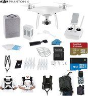 DJI Phantom 4 Quadcopter Drone with 4K Video EVERYTHING YOU NEED KIT + SanDisk 32GB Micro SDXC Card + Universal... N11