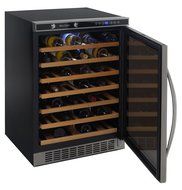Avanti WCR5403-SS Bottle Wine Cooler Mirrored Door, 24", Black