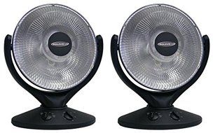 Soleus Air HE08-R9-21 Oscillating Reflective Heater N3