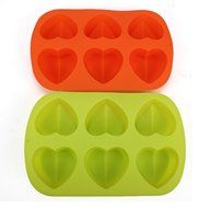 niceEshop(TM) 6 Cavity Sunflower Silicone Cake Mold Pan N12