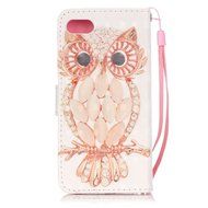 iPhone 7 Case,Yaheeda [3D Colored Drawing] [Flip Fit] Premium PU Leather Card-Slots Cash-Slots &amp; Kickstand [Anti-Scratches... N13