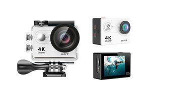 MARVUE MA90 4K WIFI Sports Action Camera FULL HD 1080P 60fps 16MP Waterproof Digital Video Recorder (SILVER) N2