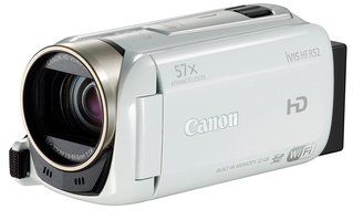 Canon digital video camera iVIS HF R52 white optical 32 times zoom IVISHFR52WH [International Version, No Warranty]