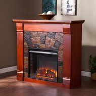 Elkmont Electric Fireplace - Mahogany N8