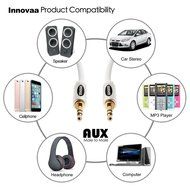 AUX Audio Cable, INNOVAA Universal Stereo Audio Male to Male 3.5mm AUX Cable - 20 Feet