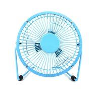 YYGIFT&reg; Quiet Operation Mini USB Table Desk Personal Fan with Built-in Rechargeable Battery - Black N8