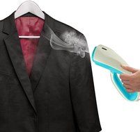 niceEshop(TM) Travel Garment Steamer Mini Handheld Portable Clothes Ironing Steamer Handy Vapor Steamer with Fabric... N3