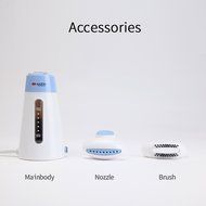 Kazoo Mini Portable Compact Handheld Fabric Steamer for travel,School,gift (blue) N14