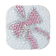 KAKA(TM) Fashion Box Kit 3D Handmade Rhinestone Bling Crystal Design Skull Pattern Decorated Black Mini Contact... N36