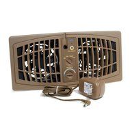 The AirFlow Breeze Home Heating/Cooling System (Brown) (Fits 4"W x 10"L opening) N2