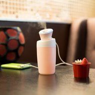 Tanxih Ultra-silence Mini Portable Cool Mist Humidifier Personal Air Purifier Ultrasonic USB Powered Air Water... N8