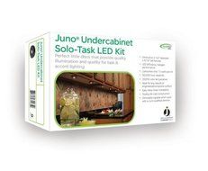Juno UK3STL-3K-BL LED Puck Light Kit, Black Finish by Juno
