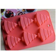 EVTECH(TM) Christmas Tree Style Silicone Gel Non Stick Cake Bread Mousse Biscuit Ice Pudding Mold Chocolate Jelly... N3