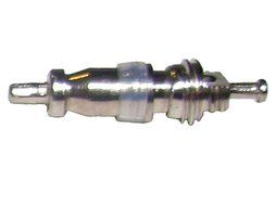 Lot of 10 Service/Access Valve + Core &amp; Cap/Core Remover 1/4&quot; SAE x 3/16&quot; OD x 2&quot; stem N2