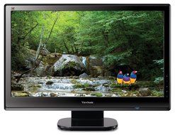 Viewsonic VX2453MH-LED 24-Inch Ultra-thin Widescreen LED Monitor - Black N3
