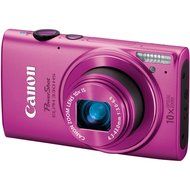 Canon PowerShot ELPH 330 12MP Digital Camera with 10x Optical Image Stabilized Zoom with 3-Inch LCD (Pink) (OLD...