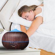 Arova 400ml Aromatherapy Essential Oil Diffuser - Portable Ultrasonic Diffuser Cool Mist Air Humidifier-Timer... N2