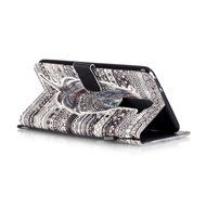 LG G Stylo 2 Case,LG G Stylus 2 Case,Yaheeda [3D Colored Drawing] [Flip Fit] Premium PU Leather Card-Slots Cash-Slots... N16