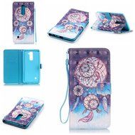 LG G Stylo 2 Case,LG G Stylus 2 Case,Yaheeda [3D Colored Drawing] [Flip Fit] Premium PU Leather Card-Slots Cash-Slots... N19