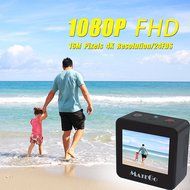 Matego Action Camera WiFi Ultra HD 4K Resolution 2.0 Inch Screen Outdoor Sports Camera 16Mega Pixels 170 Degree... N2