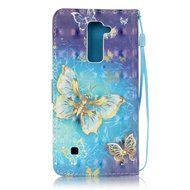 LG G Stylo 2 Case,LG G Stylus 2 Case,Yaheeda [3D Colored Drawing] [Flip Fit] Premium PU Leather Card-Slots Cash-Slots... N22