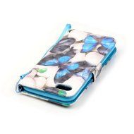 iPhone 7 Case,Yaheeda [3D Colored Drawing] [Flip Fit] Premium PU Leather Card-Slots Cash-Slots &amp; Kickstand [Anti-Scratches... N40