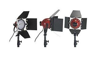 ASHANKS Dimmable Bi-color LED100W LED Studio Fresnel spot Light 3200-5500K for Studio Camera Photo video Equipment N8