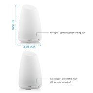 Essential Oil Diffuser, Eonfine 100ml Aromatherapy Oil Diffuser Ultrasonic Mist Air Humidifier with 7 Color Changing... N8