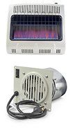 Mr. Heater, 30,000 BTU Vent Free Blue Flame Propane Heater, MHVFB30LPT + Fan N4