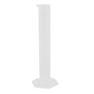 uxcell Lab Test 50ml Clear White Plastic Graduated Cylinder Measuring Cup N2