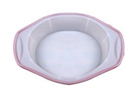 YIJIA Silicone Round Cake Pizza Baking Pan Heat Resistant Cookies Cupcake Tray Mold Bread Loaf Toast Bakeware... N4