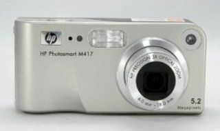 HP PhotoSmart M417 5.2 MP with 3x Optical Zoom Digital Camera Supported Memory: MMC, SD Silver