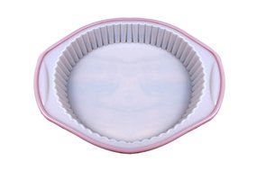 YIJIA Silicone Round Cake Pizza Baking Pan Heat Resistant Cookies Cupcake Tray Mold Bread Loaf Toast Bakeware... N6