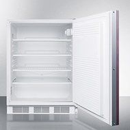 Summit FF7LBIIFADA: ADA compliant commercial built-in auto defrost all-refrigerator with lock, white cabinet and... N2