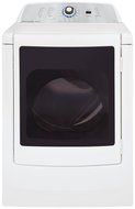 Affinity 7.0 Cu. Ft. High Efficiency Front Load Gas Dryer with Glass Door &ndash; Classic White