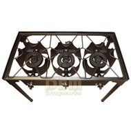 36" x 22 Triple Propane Burner Stove Stainless Steel Griddle Flat Top Taco Grill N5
