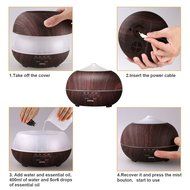 Arova 400ml Aromatherapy Essential Oil Diffuser - Portable Ultrasonic Diffuser Cool Mist Air Humidifier-Timer... N5