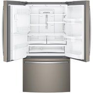 GE GFE28GMKES 36" Freestanding French-door Refrigerator with 27.8 Cu. Ft. Capacity, in Slate N2