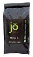 MORNING JO: 2 lb, Organic Breakfast Blend Whole Bean Coffee, Medium Roast, Fair Trade Certified, USDA Certified...