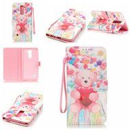 LG G Stylo 2 Case,LG G Stylus 2 Case,Yaheeda [3D Colored Drawing] [Flip Fit] Premium PU Leather Card-Slots Cash-Slots... N30