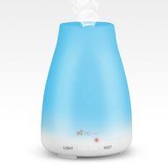 Kissemoji 100ml Room Ultrasonic LED Aroma Air Humidifier Diffuser Purifier Atomizer Mist N8