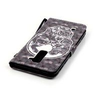 LG G Stylo 2 Case,LG G Stylus 2 Case,Yaheeda [3D Colored Drawing] [Flip Fit] Premium PU Leather Card-Slots Cash-Slots... N34